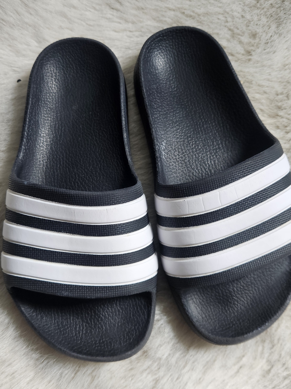 Kids Adidas Slides size 12K